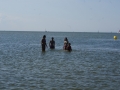 Das Wasser ist kalt