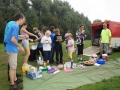 Picknick vor der Heimreise