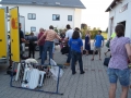 Das Gepäck wird ausgeladen