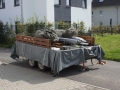 Der Zeltanhänger...